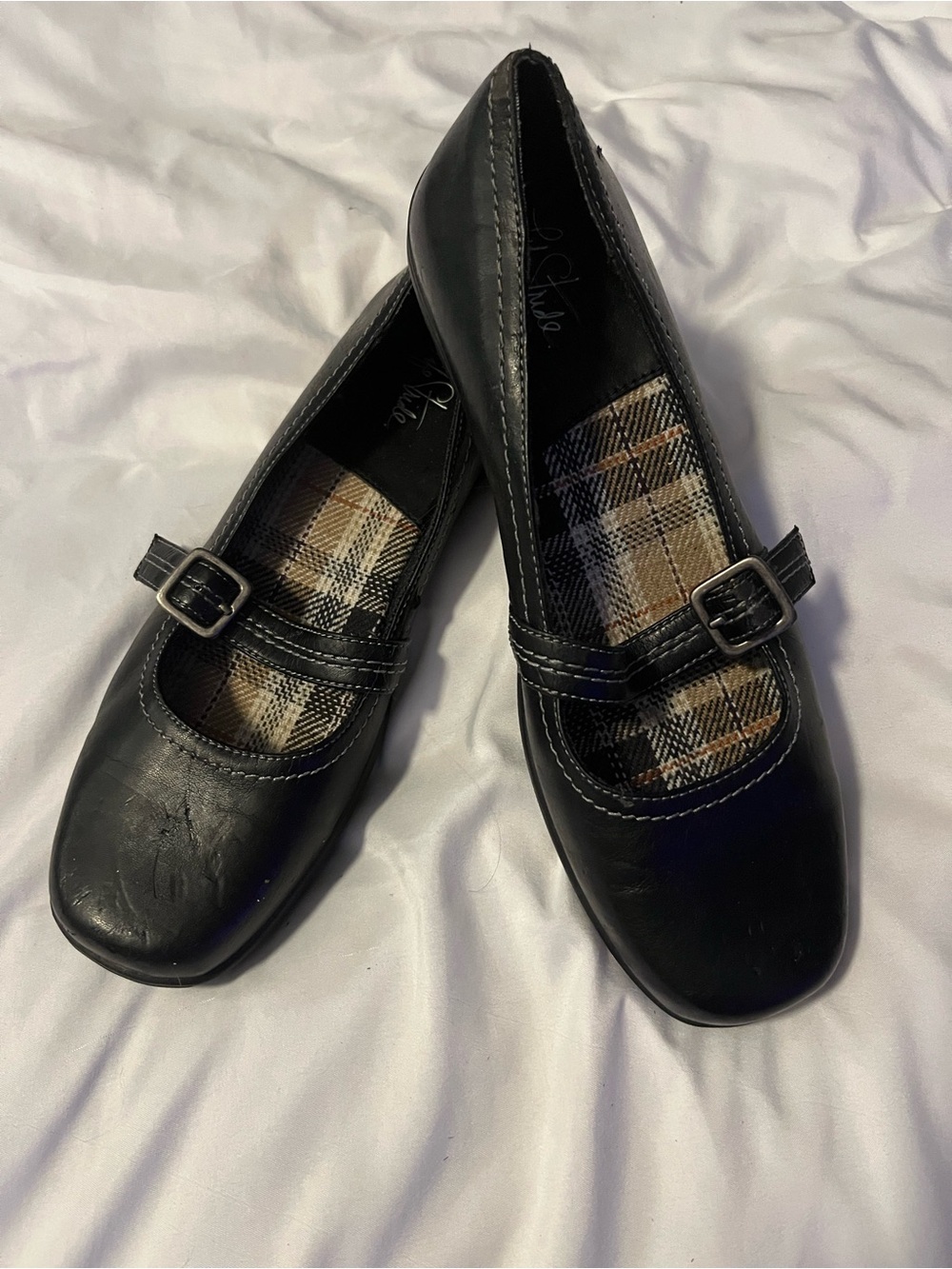 Life Stride black marry Jane flats size 8